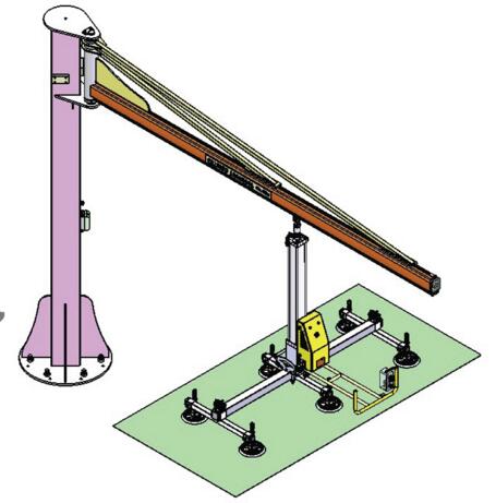 Vacuum Lifter for Laser Cutting